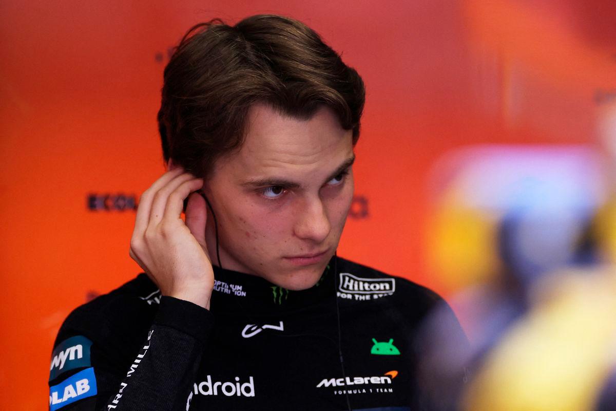 McLaren’s Oscar Piastri during practice REUTERSpix