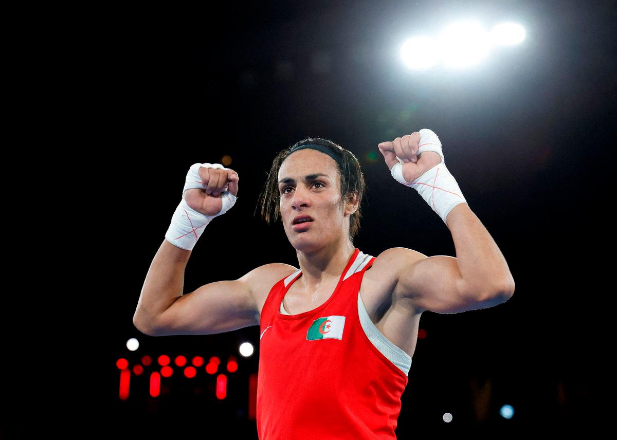 Imane Khelif of Algeria REUTERSpix