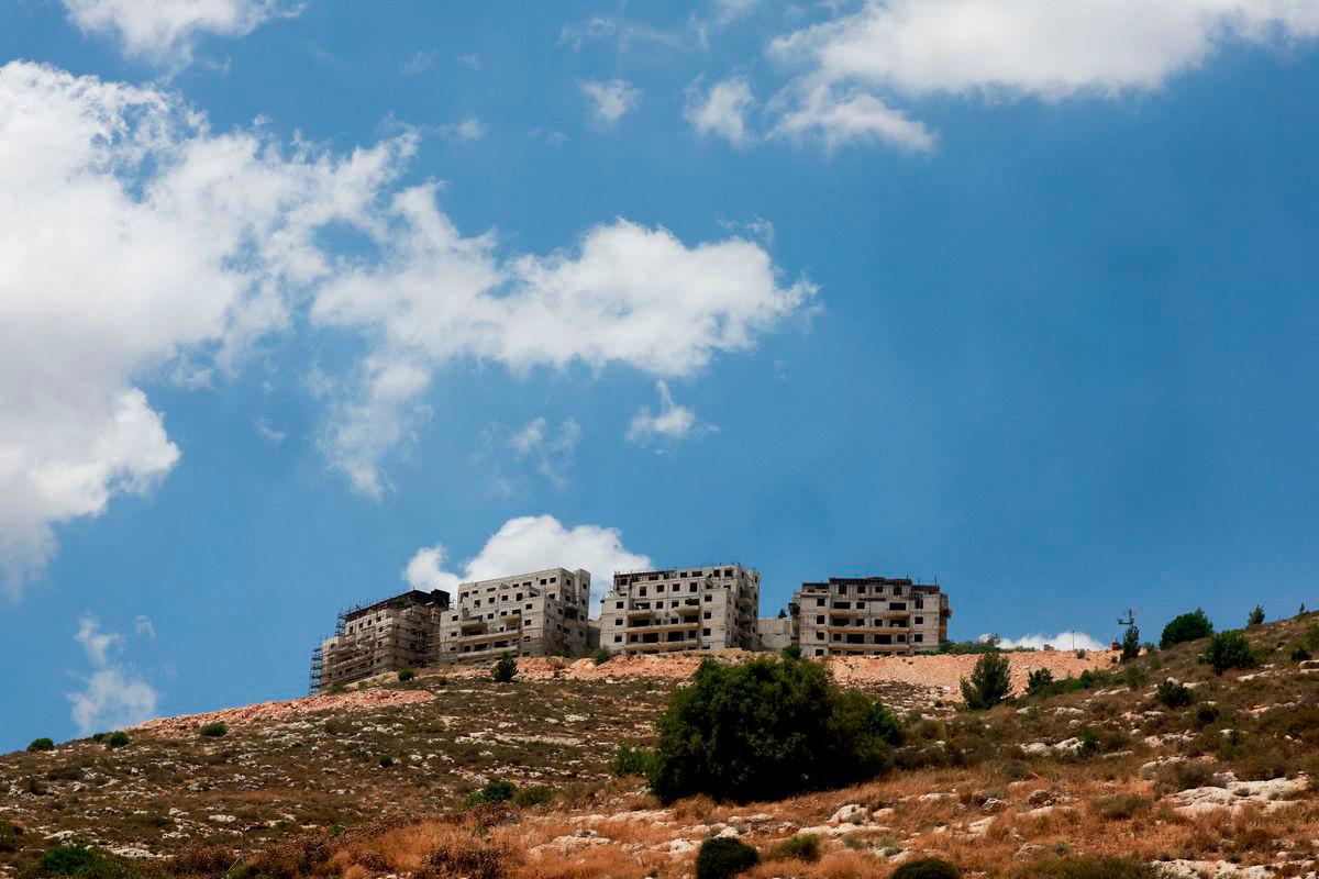 New buildings stand around the Israeli settlement Eli, in the Israeli-occupied West Bank. REUTERSPIX