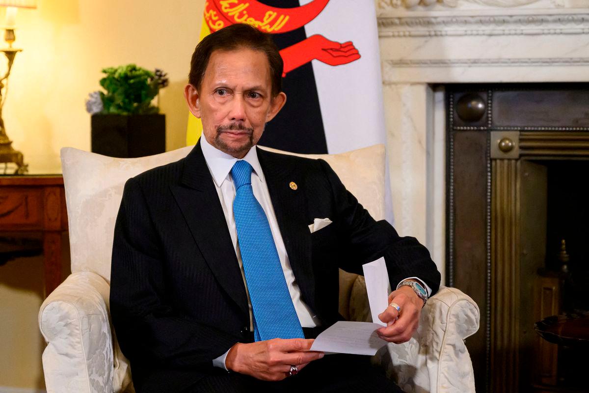 Sultan of Brunei Hassanal Bolkiah - Leon Neal/Pool via REUTERS/File Photo