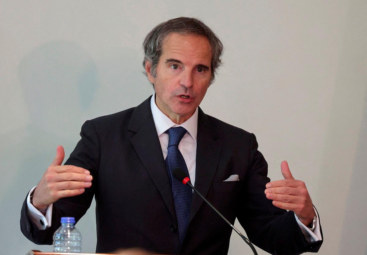 Director General of the International Atomic Energy Agency (IAEA) Rafael Grossi speaks during a press conference in Cairo, Egypt, June 2, 2025. - REUTERS/Mohamed Abd El Ghany