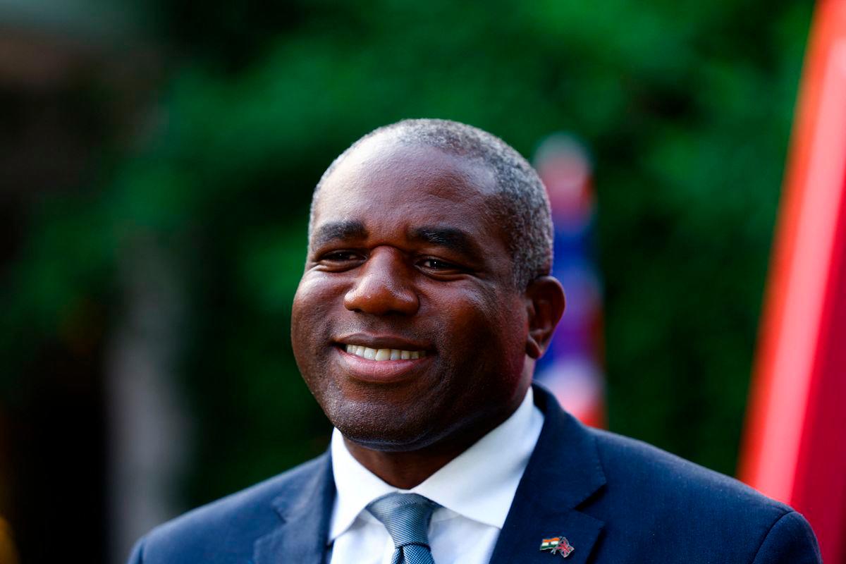 British Foreign Secretary David Lammy reacts during an interview with Reuters at the British High Commissioner Residence in New Delhi, India, June 7, 2025. REUTERSpix