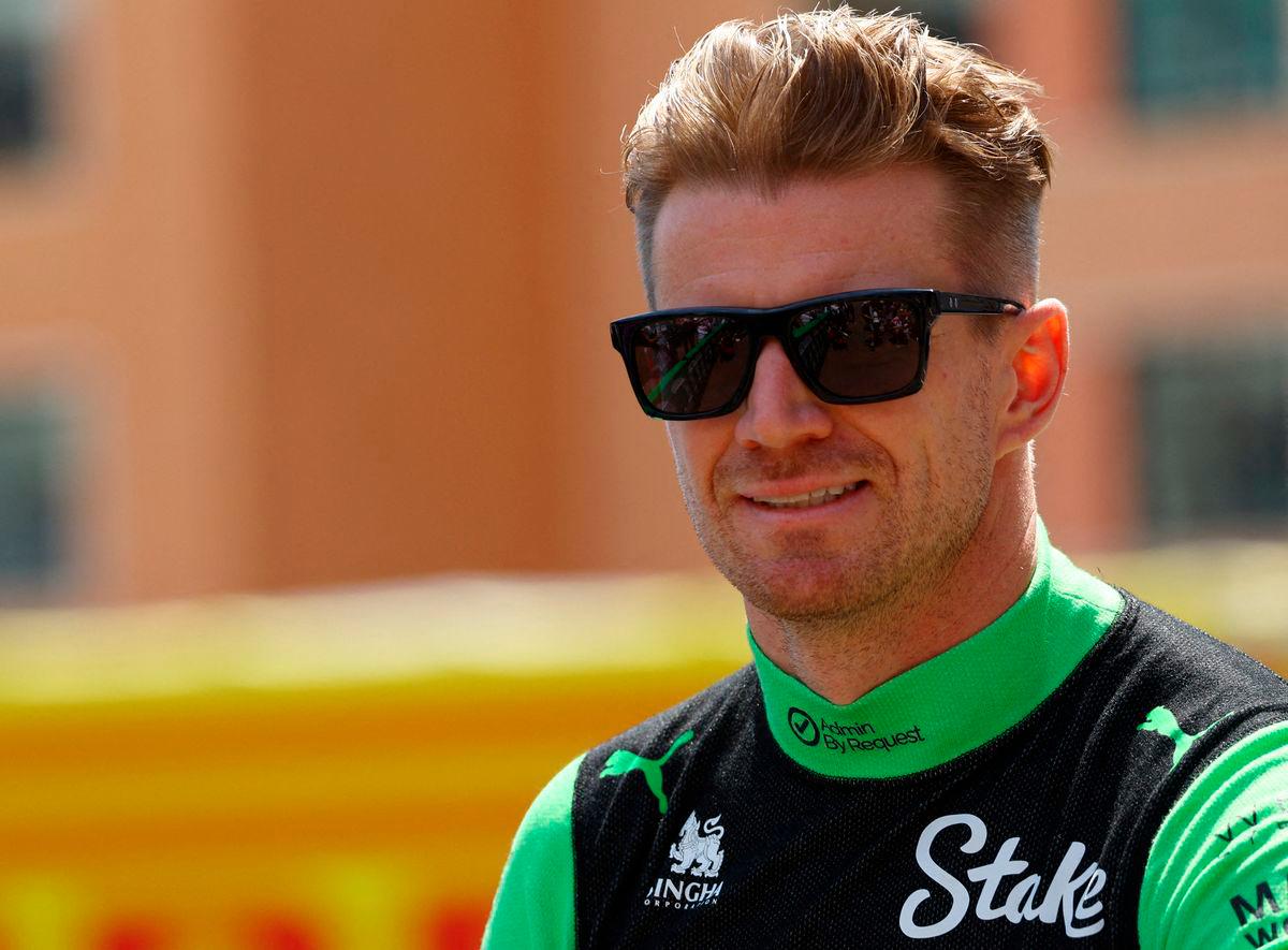 Sauber’s Nico Hulkenberg ahead of practice REUTERSpix
