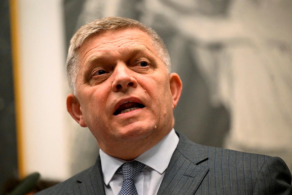 Slovak Prime Minister, Robert Fico. - Slovak Prime Minister Robert Fico