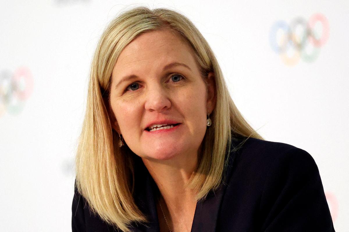 Kirsty Coventry during the press conference after she was elected as the new president of the International Olympic Committee (IOC) - REUTERSpix