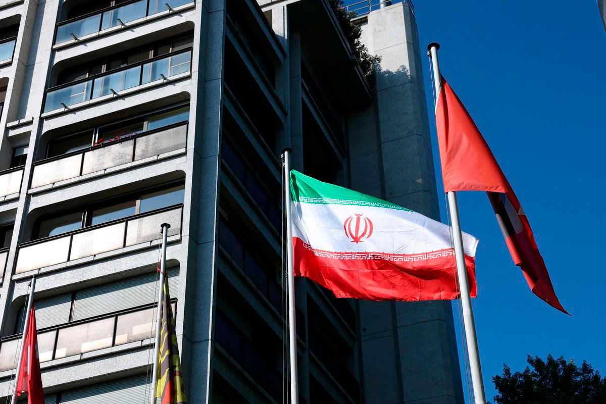 For representational purposes only -A Iranian flag flutters outside the Permanent Mission of the Islamic Republic of Iran to the United Nations in Geneva, Switzerland, June 20, 2025. - REUTERS