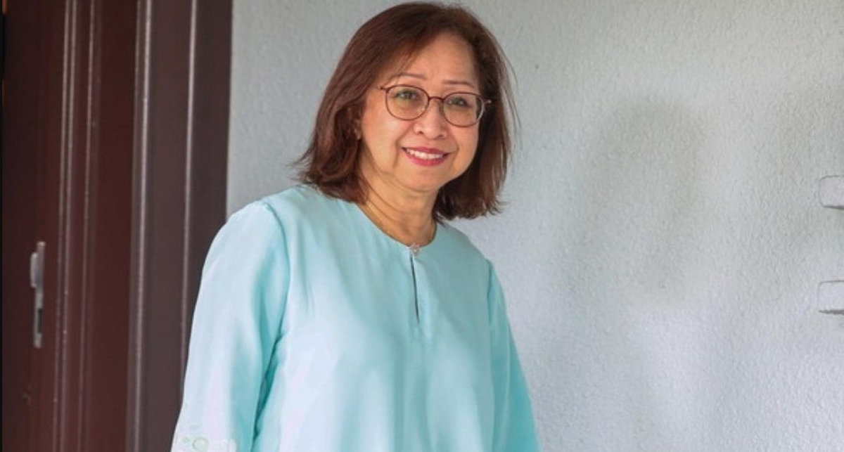 Toh Puan Na’imah Abdul Khalid, the widow of the late Tun Daim Zainuddin. - BERNAMA