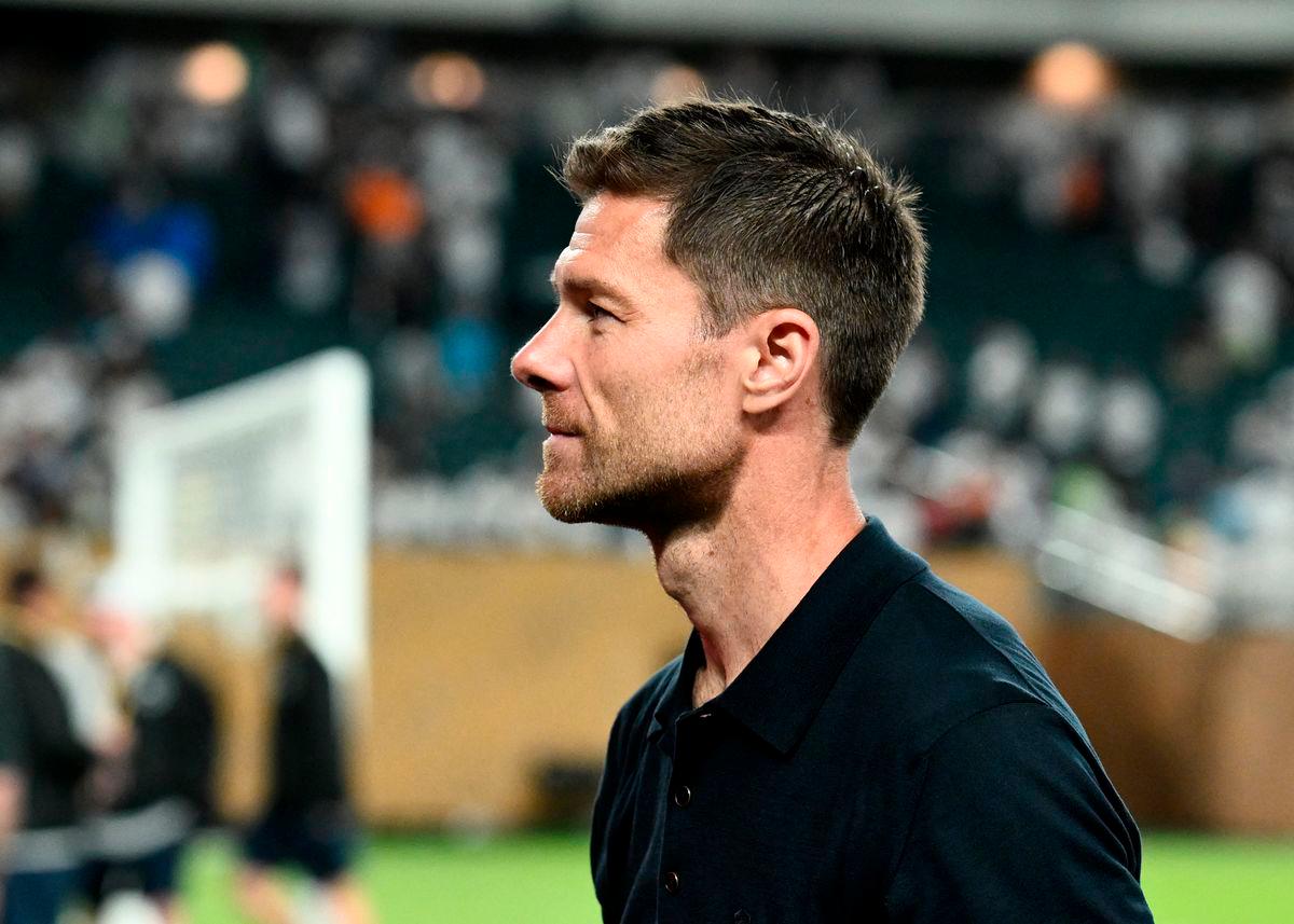 Real Madrid coach Xabi Alonso after the match IMAGN IMAGES via REUTERS