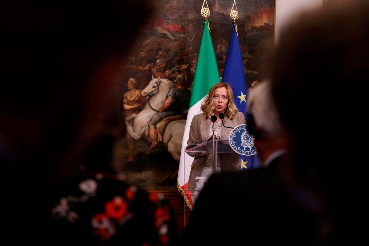 Italian Prime Minister Giorgia Meloni - Photo by REUTERS