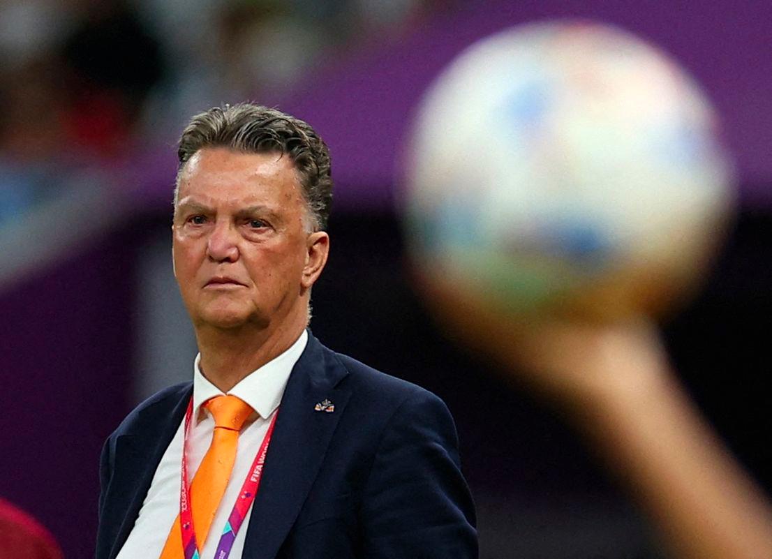 Football - FIFA World Cup Qatar 2022 - Quarter Final - Netherlands v Argentina - Lusail Stadium, Lusail, Qatar - December 9, 2022Netherlands coach Louis van Gaal - REUTERSPIX