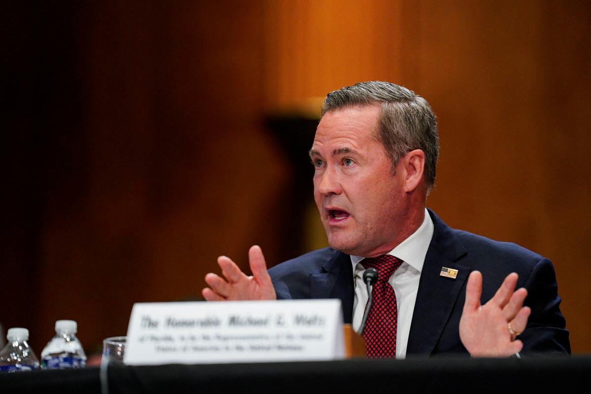 Former National Security adviser Mike Waltz, nominated to be U.S. ambassador to the United Nations, testifies before a Senate Foreign Relations Committee confirmation hearing on Capitol Hill in Washington, D.C., U.S., July 15, 2025. - REUTERSPIX