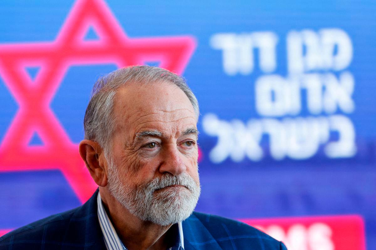 U.S. Ambassador to Israel, Mike Huckabee - REUTERS/Amir Cohen/File Photo