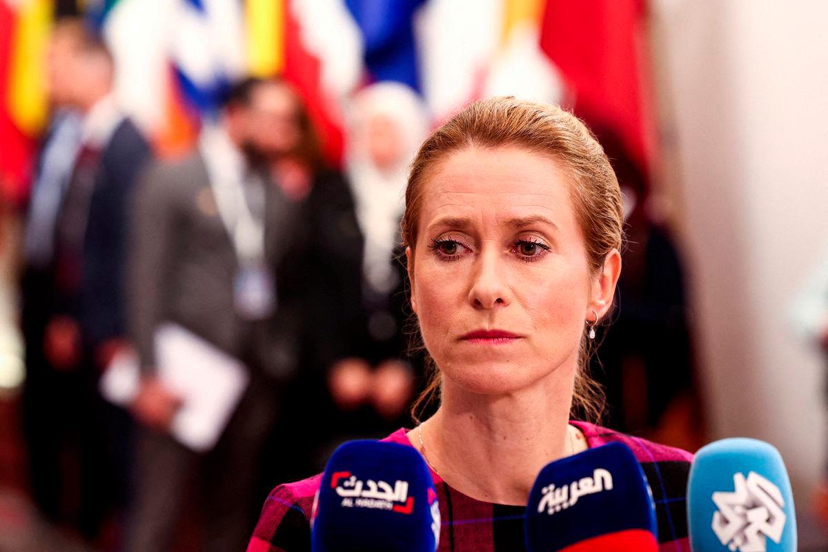 European Union High Representative for Foreign Affairs and Security Policy Kaja Kallas arrives at the 5th EU-Southern Neighbourhood Ministerial meeting in Brussels, Belgium, July 14, 2025. REUTERS/Yves Herman/File Photo