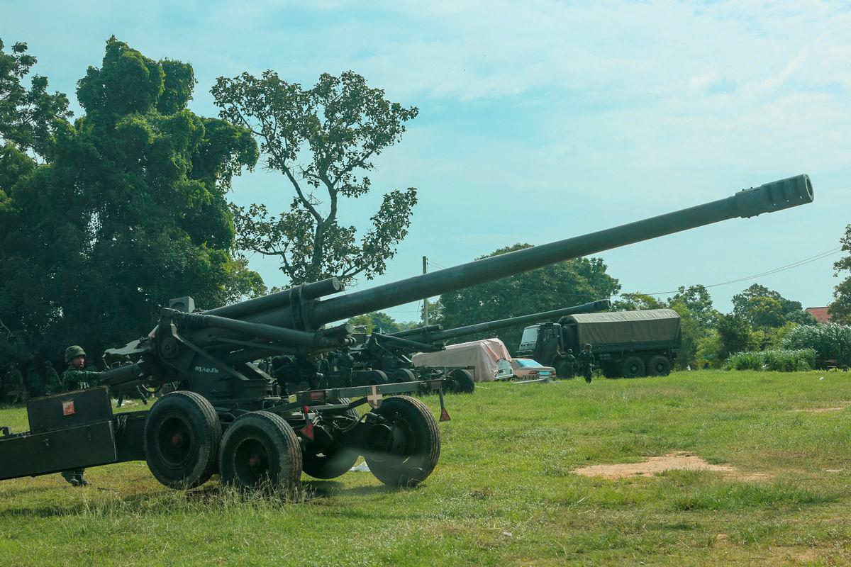 A Thai military mobile unit operates after Thailand and Cambodia exchanged heavy artillery on Friday as their worst fighting in more than a decade stretched for a second day, in Surin, Thailand, July 25, 2025. - REUTERSPIX