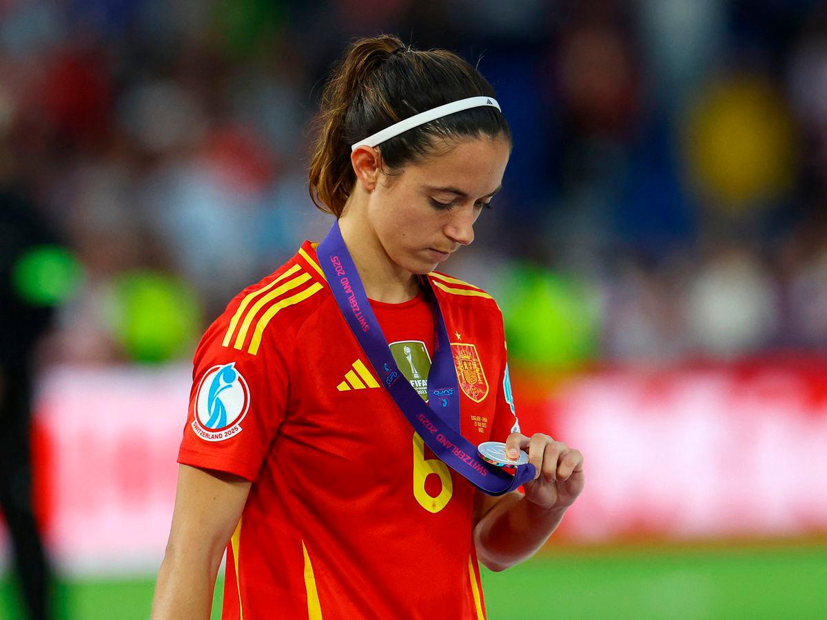 Spain’s Aitana Bonmati looks dejected after the match - REUTERS