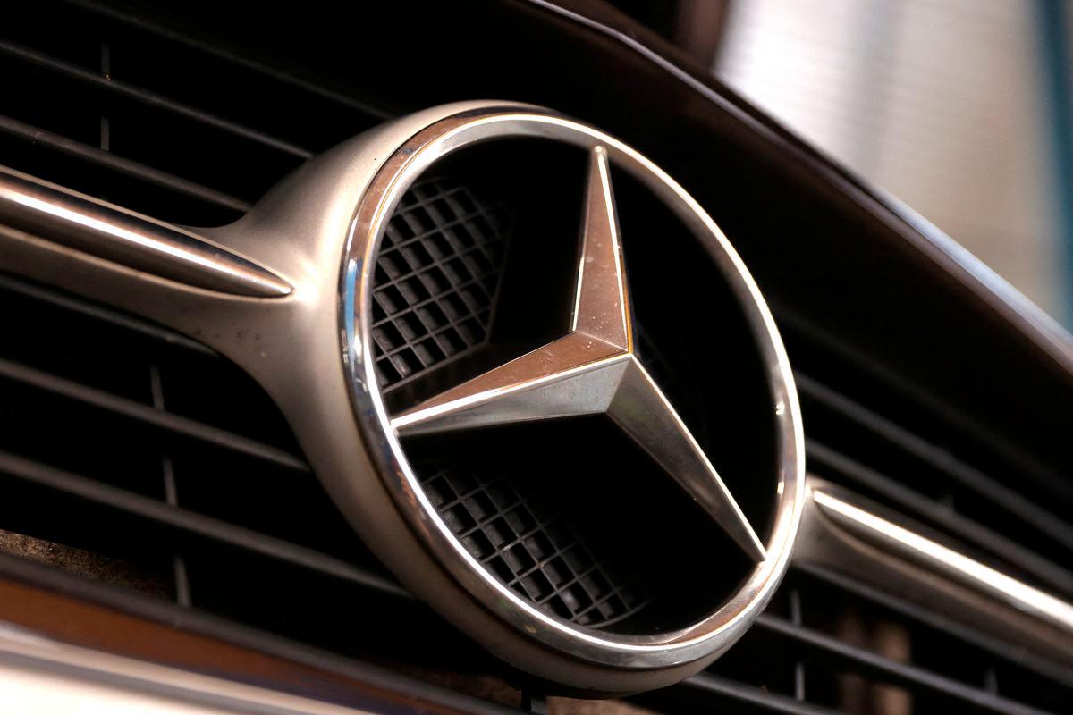 Mercedes-Benz logo is seen in this illustration taken July 28, 2025 - Reuterspix