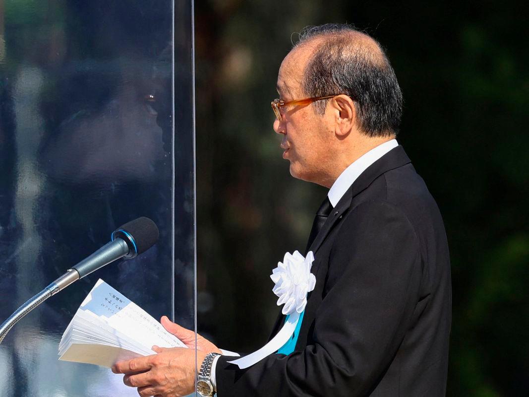 Mayor of Hiroshima Kazumi Matsui. FotoReuters