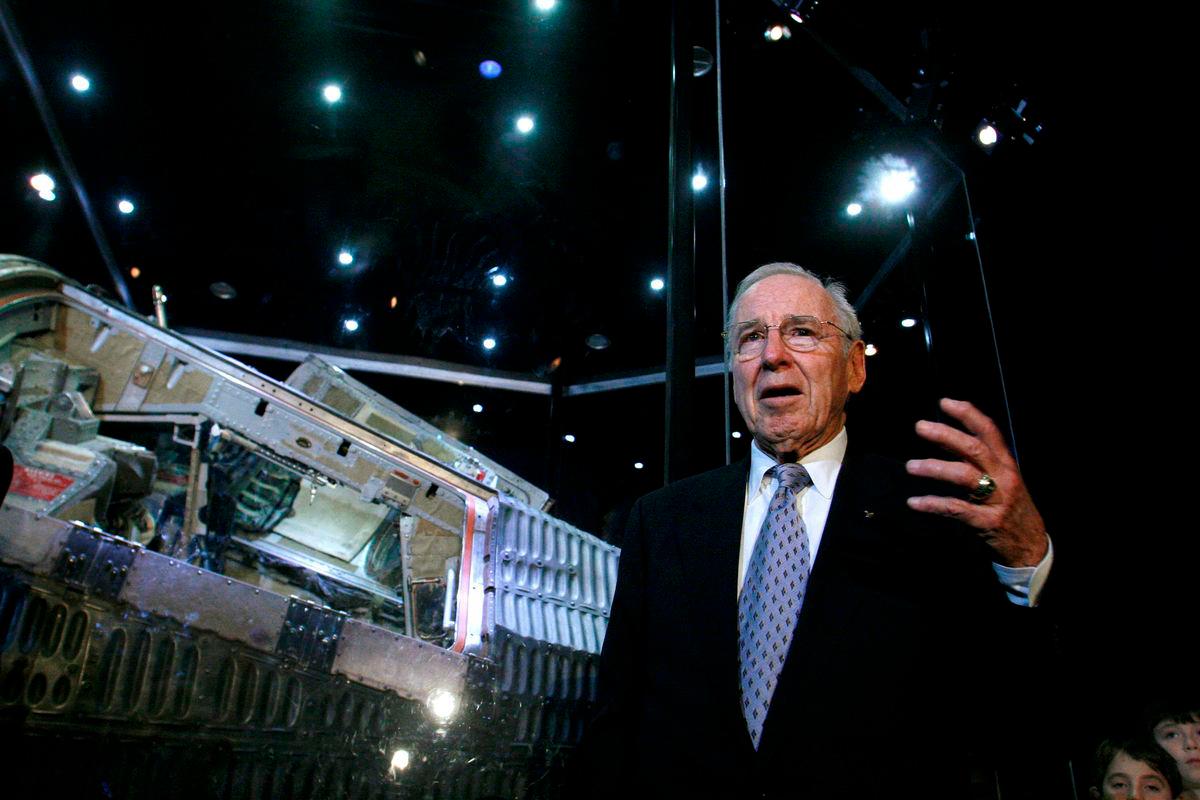 American astronaut Jim Lovell. Reuterspix