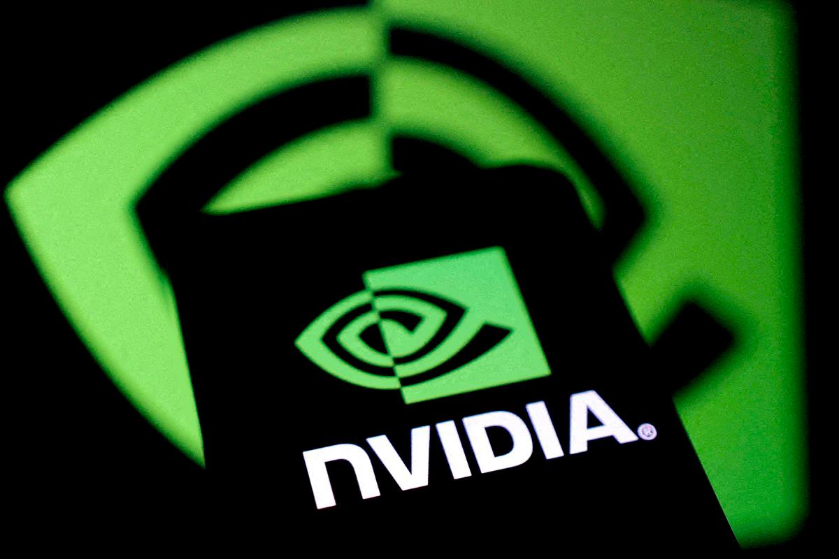 Nvidia logo is seen in this illustration. - REUTERS/Dado Ruvic/Illustration/File Photo