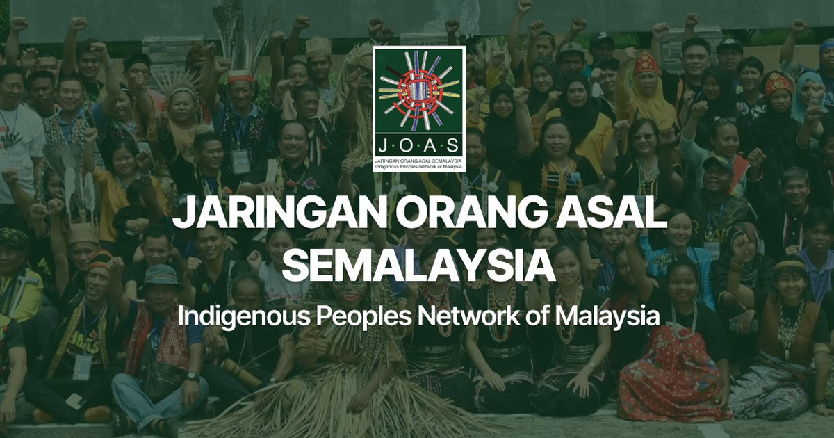 Credit: Jaringan Orang Asal SeMalaysia portal