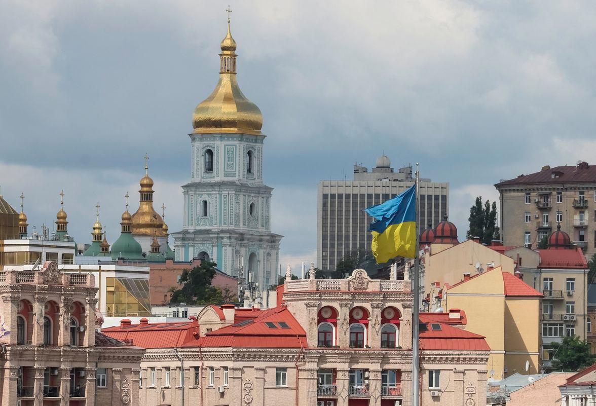 A view shows the Ukrainian capital Kyiv, amid Russia's attack on Ukraine, Ukraine August 11, 2025. - REUTERSPIX