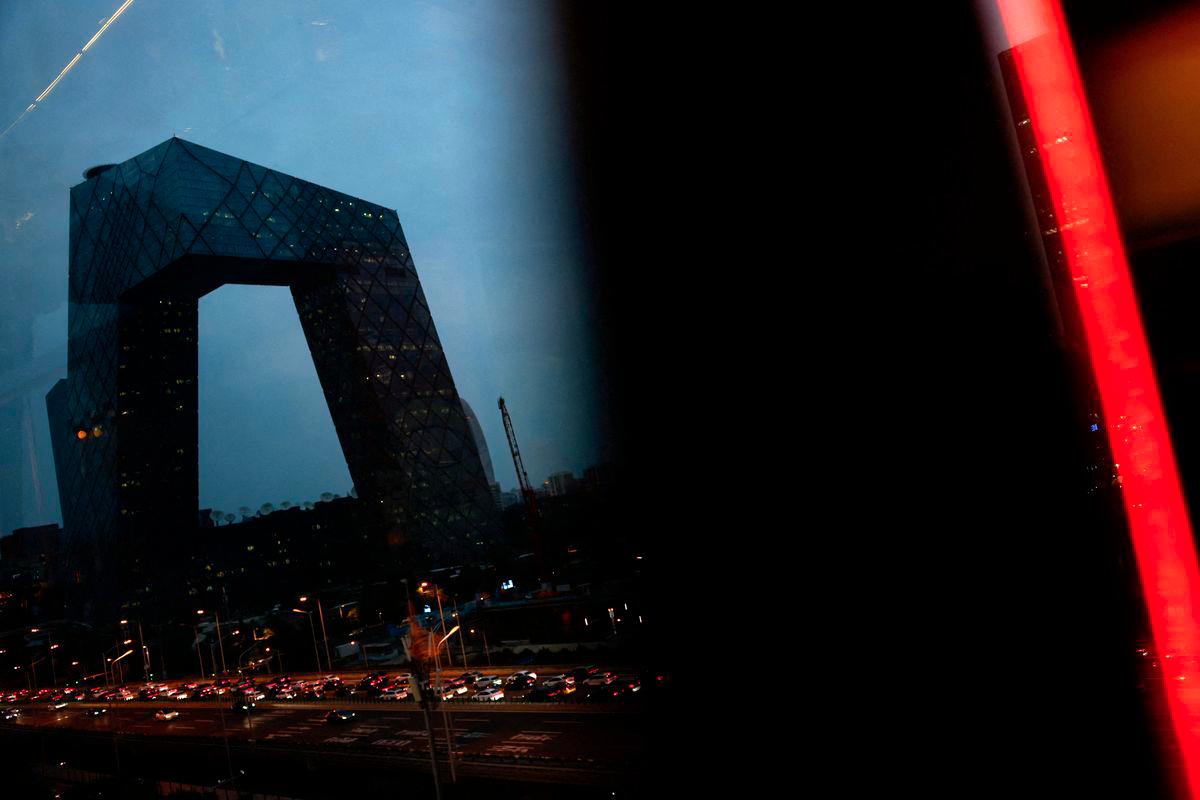 Cars move past central business district (CBD) in Beijing, China August 11, 2025. - REUTERSPIX