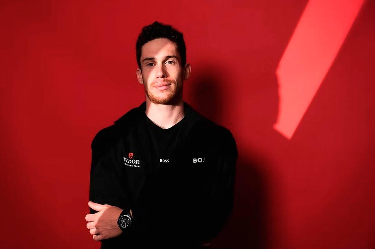 Sprint specialist Alberto Dainese. - via Tudor Pro Cycling portal
