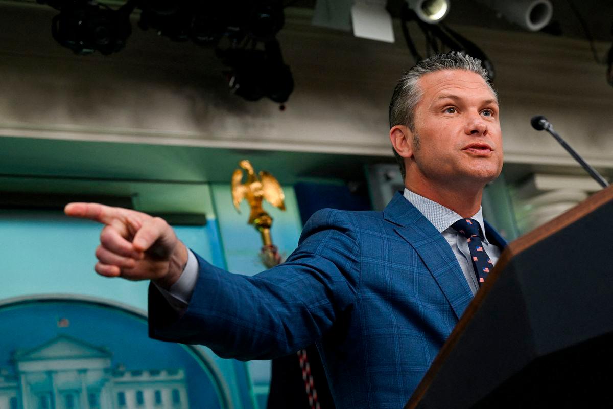 U.S. Defense Secretary Pete Hegseth. Reuterspix