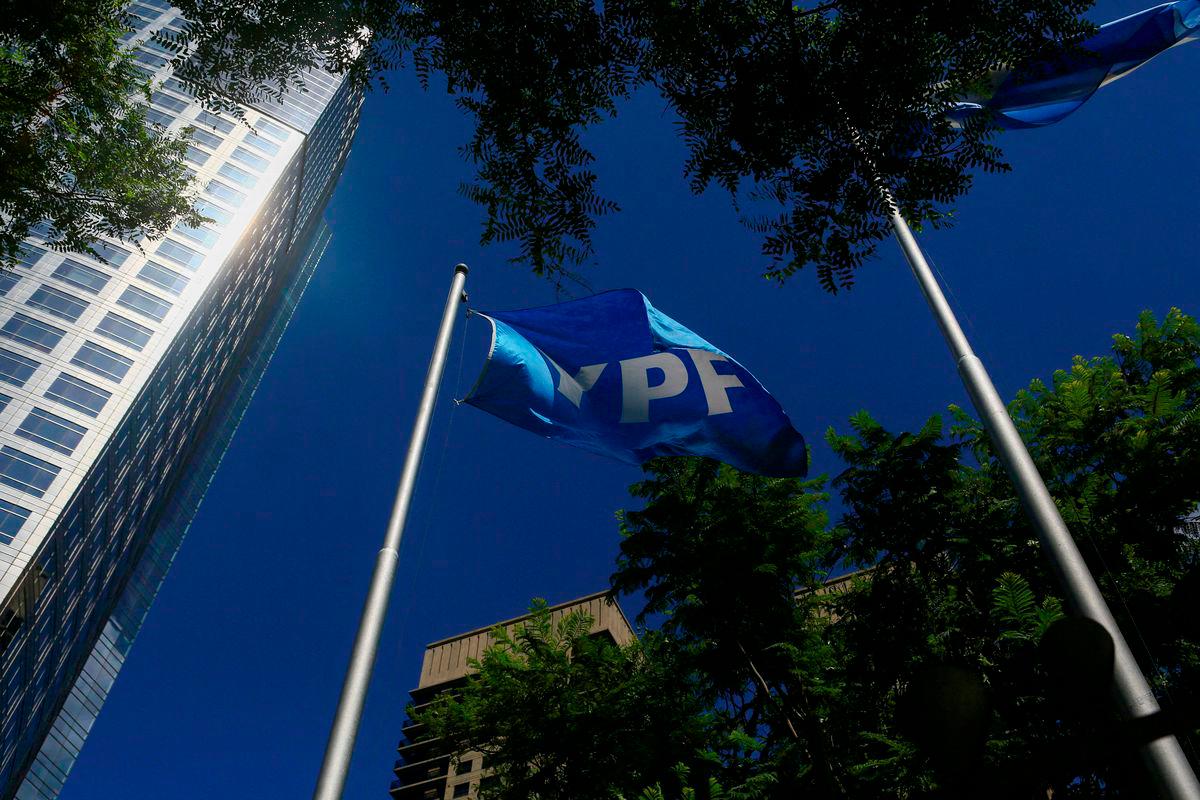 The headquarters of Argentina's state energy company YPF is seen in Buenos Aires, Argentina February 10, 2021. - REUTERS