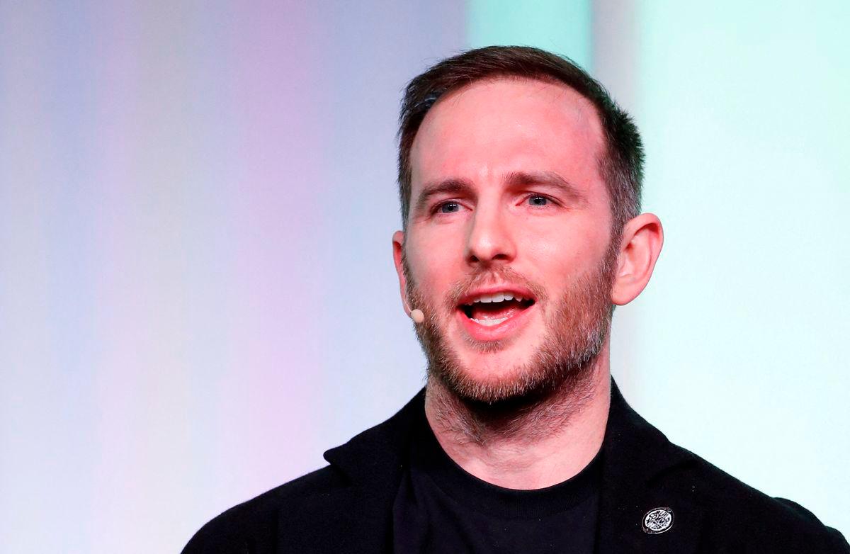 Joe Gebbia, co-founder of Airbnb speaks during the second day of the first Obama Foundation Summit in Chicago, Illinois, U.S. November 1, 2017. - REUTERS