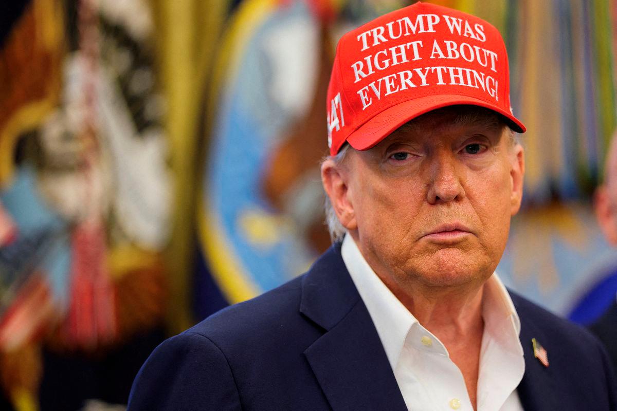 US President Donald Trump - Photo by REUTERS