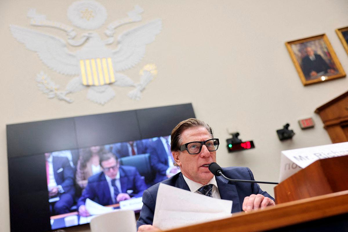 David Richardson, the U.S. acting director of the Federal Emergency Management Agency, testifies before the House Transportation and Infrastructure Committee hearing on improving disaster response, on Capitol Hill in Washington. Reuterspix