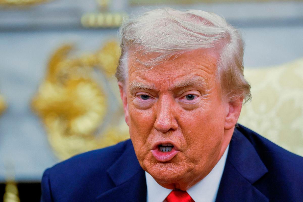 United States President Donald Trump. Reuterspix