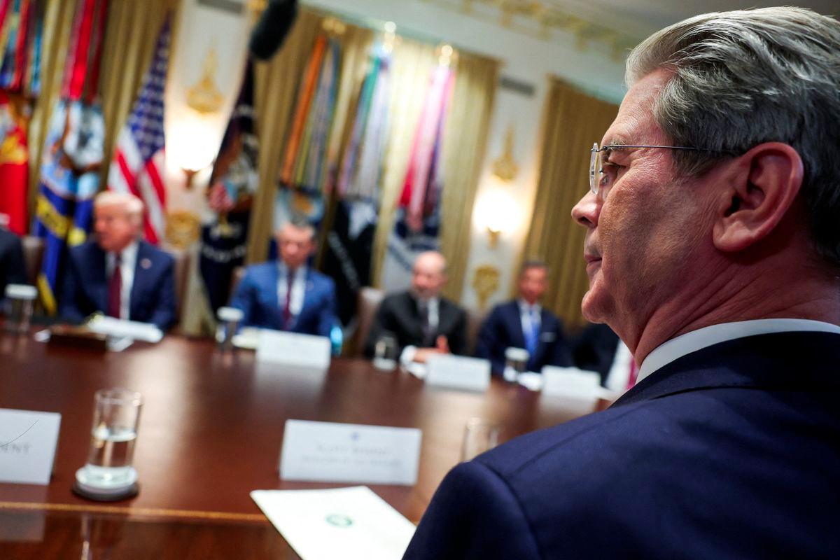 U.S. Secretary of the Treasury Scott Bessent attends a cabinet meeting at the White House in Washington, D.C., U.S., August 26, 2025. - REUTERSPIX