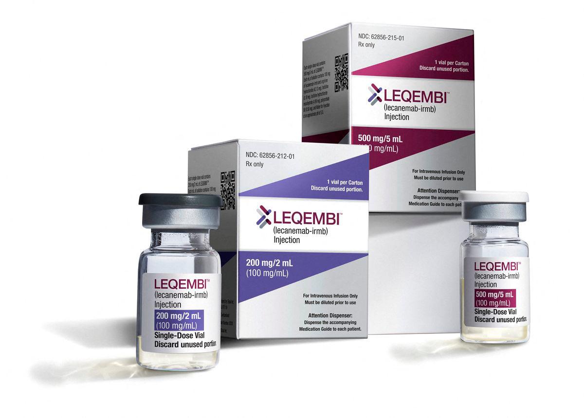 FILE PHOTO: The Alzheimer’s drug LEQEMBI is seen in this undated handout image obtained by Reuters on January 20, 2023. Eisai/Handout via REUTERS
