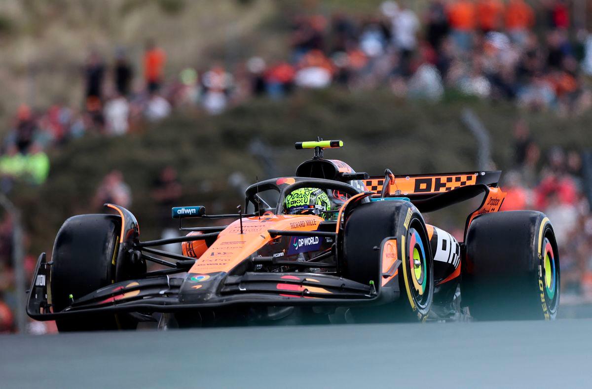 Formula One F1 - Dutch Grand Prix - Circuit Zandvoort, Zandvoort, Netherlands - August 29, 2025McLaren's Lando Norris during practice - REUTERSPIX