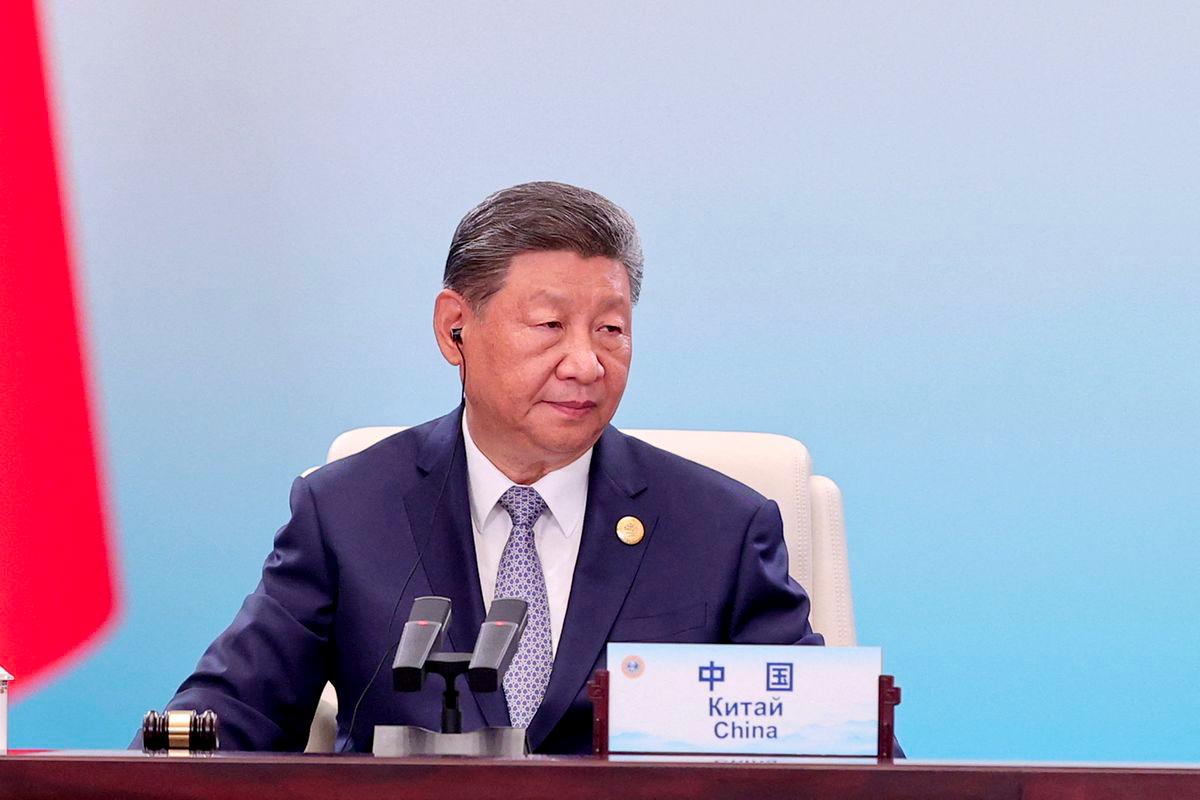 Chinese President Xi Jinping attends the Shanghai Cooperation Organisation (SCO) Summit 2025, in Tianjin, China, September 1, 2025. - Iran's Presidential website/Hossein-Farahani/WANA (West Asia News Agency)/Handout via REUTERSPIX