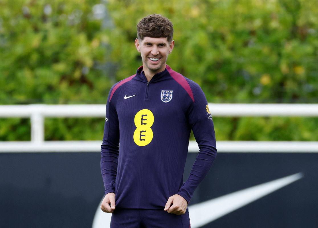 Football - World Cup - European Qualifiers - England Training - St George's Park, Burton upon Trent, Britain - September 3, 2025England's John Stones during training - Action Images via REUTERSPIX
