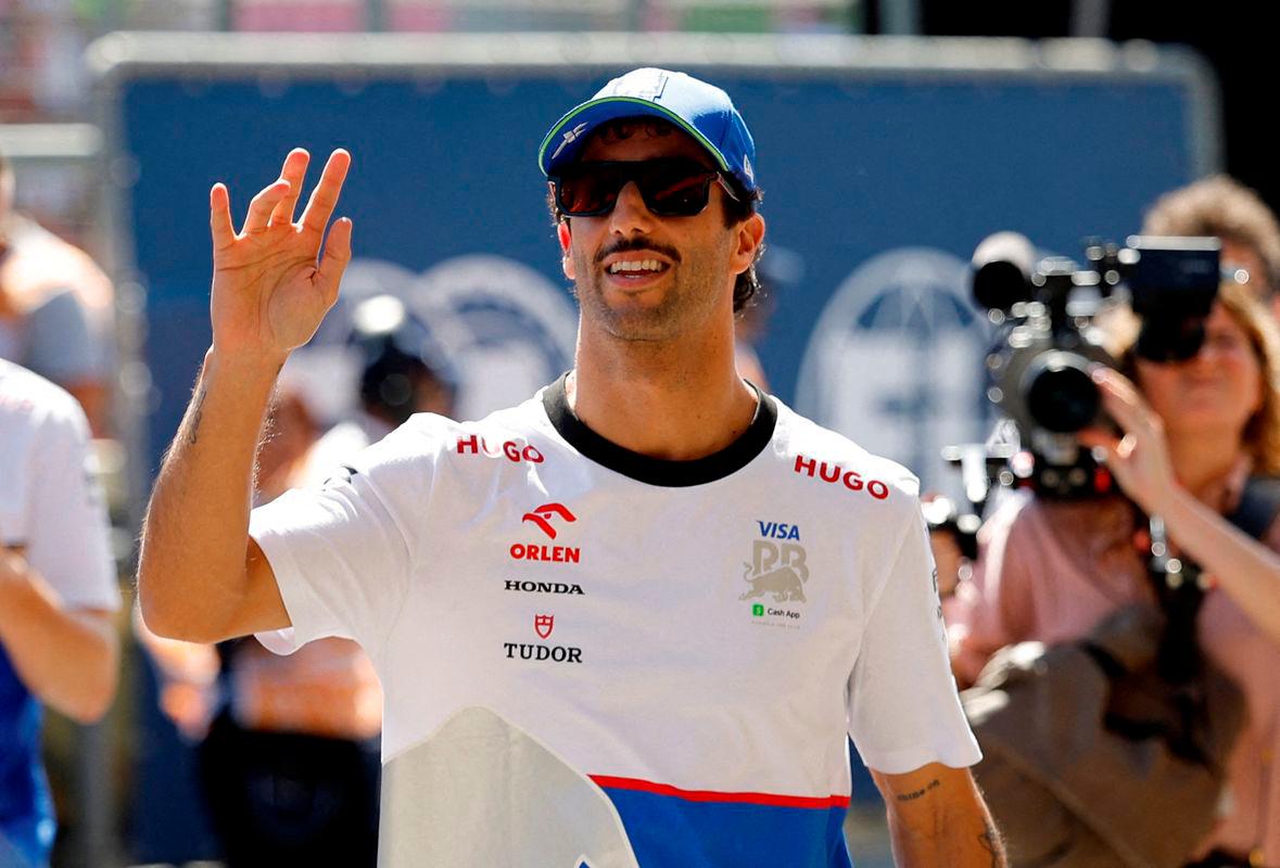 Daniel Ricciardo. Reuterspix