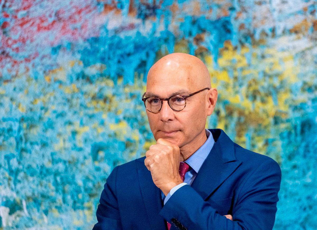 Volker Turk, United Nations High Commissioner for Human Rights, attends the Human Rights Council at the UN European headquarters in Geneva, Switzerland, September 8, 2025. REUTERS/Denis Balibouse