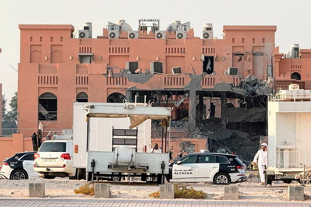 Gambar Hiasan Sahaja: Sebuah bangunan yang rosak susulan serangan Israel ke atas pemimpin Hamas, menurut seorang pegawai Israel, di Doha, Qatar, 9 September 2025. REUTERS/Ibraheem Abu Mustafa/Foto Fail.