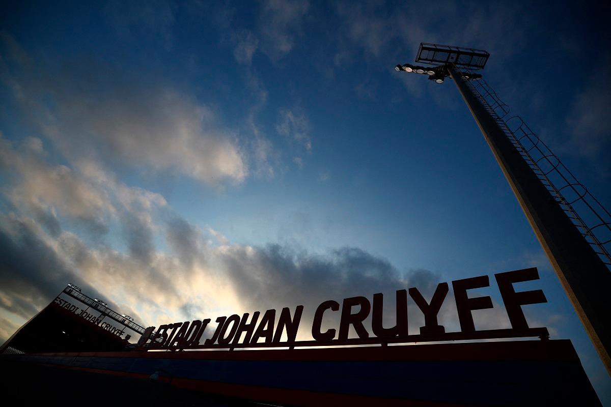 Johan Cruyff Stadium, Barcelona, Spain. - REUTERS/Albert Gea