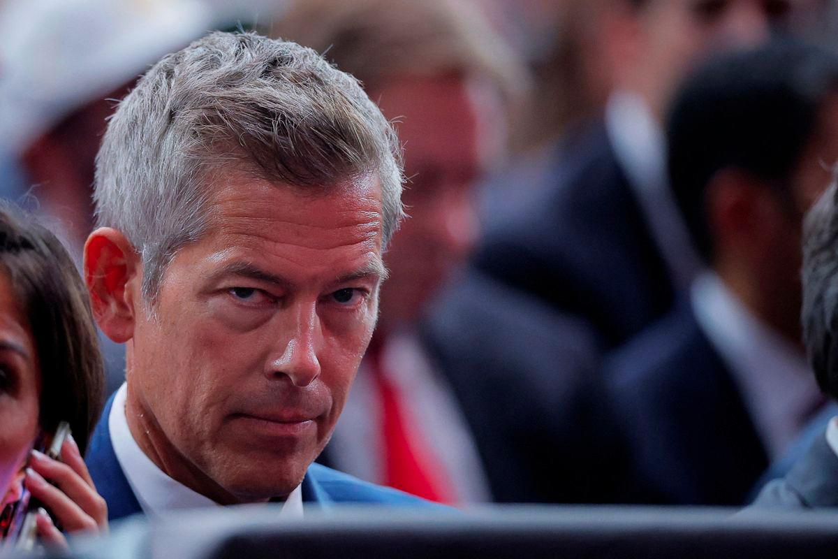 U.S. Transportation Secretary Sean Duffy attends the memorial service for slain conservative commentator Charlie Kirk at State Farm Stadium in Glendale, Arizona, U.S., September 21, 2025. - REUTERSPIX