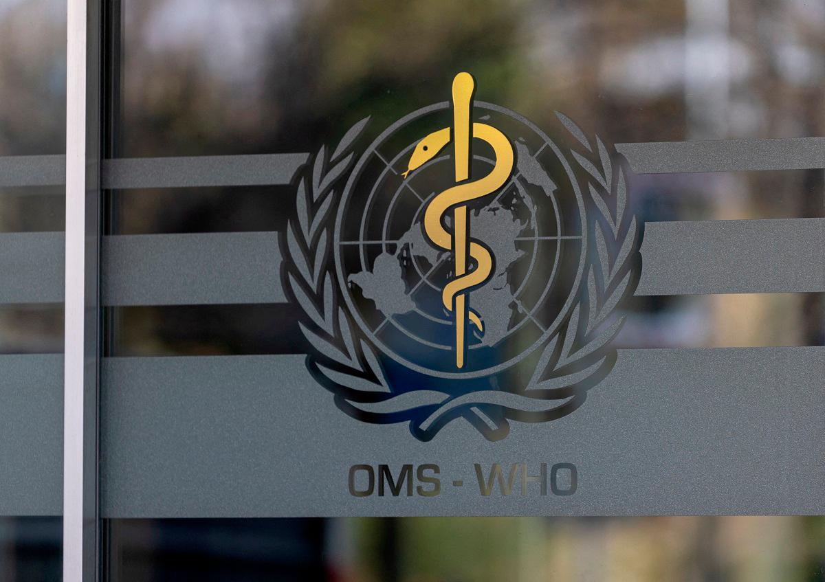 The logo of the World Health Organization is seen at the WHO headquarters in Geneva, Switzerland. - REUTERS/Denis Balibouse/File Photo