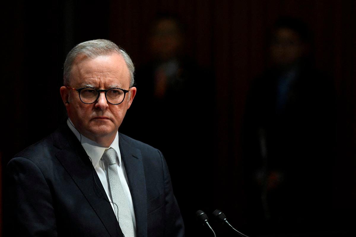 Australian Prime Minister Anthony Albanese - Lukas Coch/Pool via REUTERSPIX
