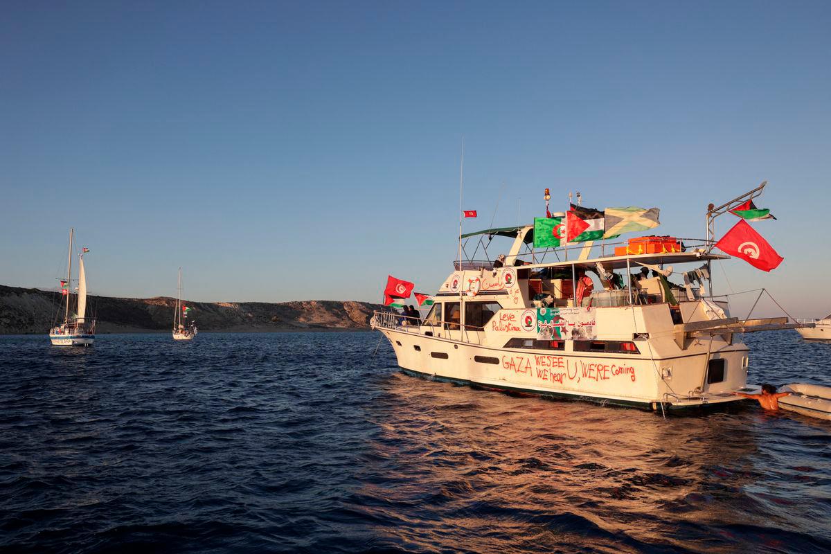 Global Sumud Flotilla - REUTERS