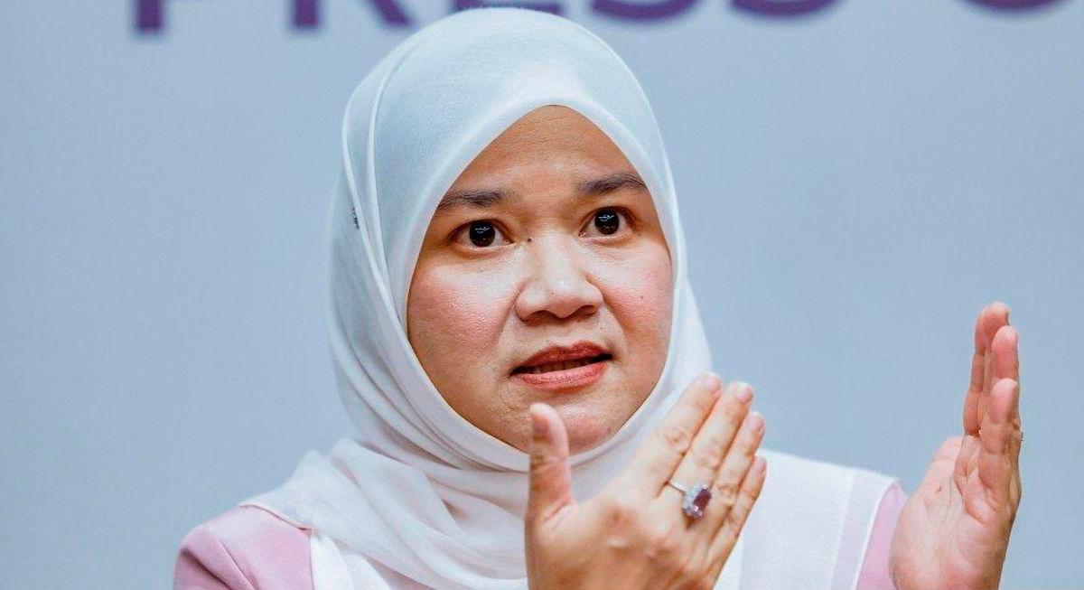 Education Minister Fadhlina Sidek. - BERNAMA