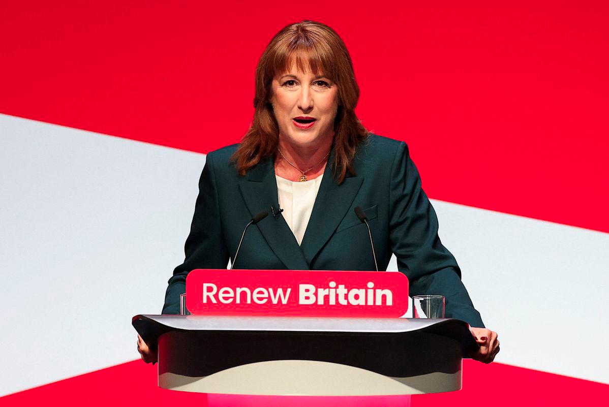 British Chancellor of the Exchequer Rachel Reeves delivers her keynote speech at Britain's Labour Party's annual conference in Liverpool, Britain, September 29, 2025. - REUTERSPIX