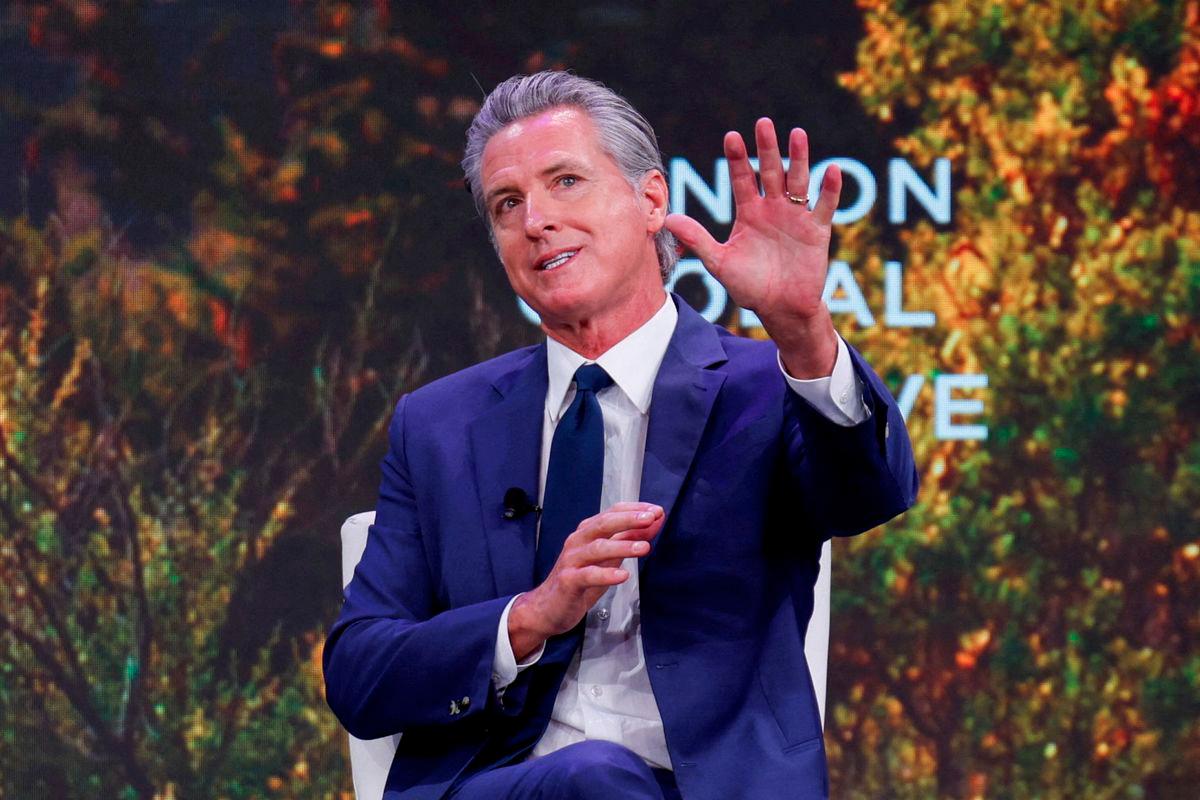 California Governor Gavin Newsom - REUTERSPIX