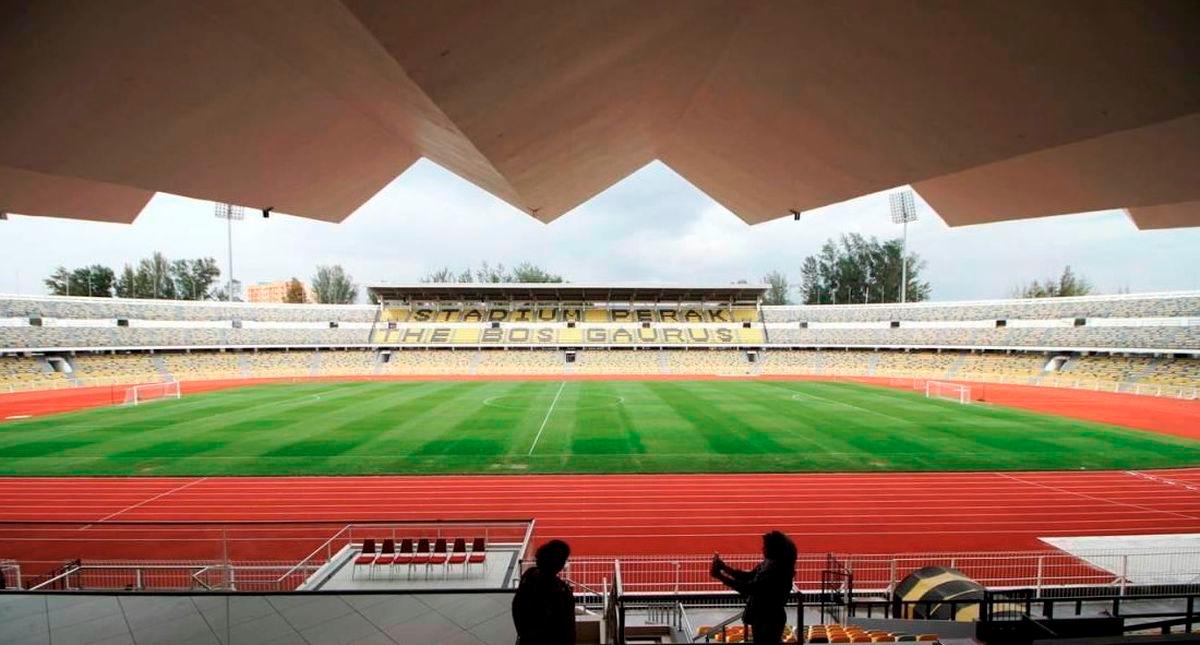 Stadium Perak. - BERNAMA